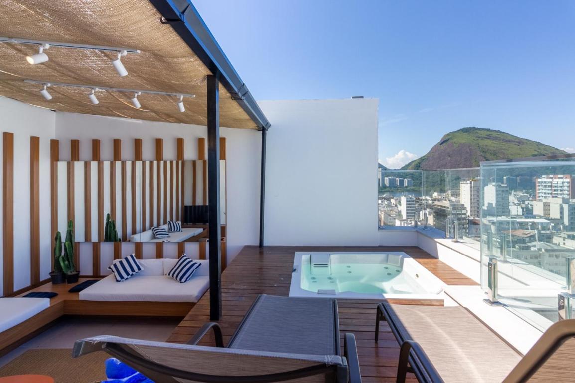 Tabas - Edificio Wave Com Vista Pro Mar Em Ipanema Apartment Рио де Жанейро Екстериор снимка